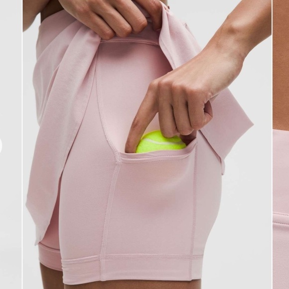 lululemon athletica Lightweight HR Pink Haze Tennis Skirt - Picture 3 of 7